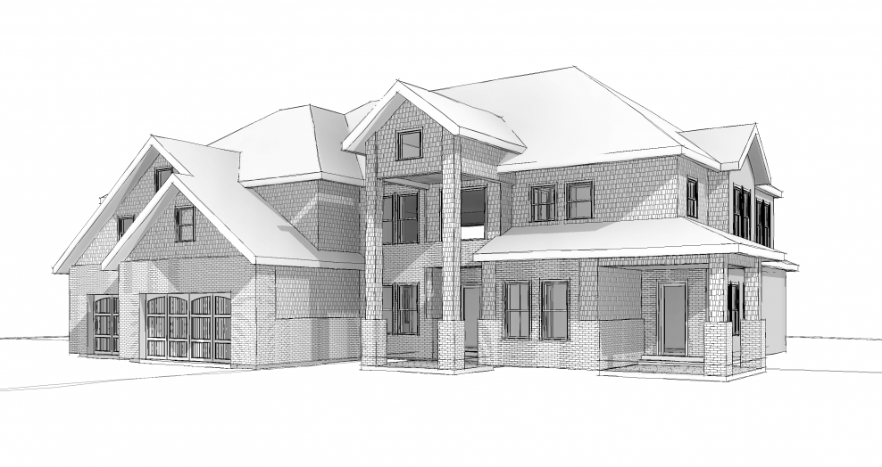 Проекты коттеджи рисунки для визитки