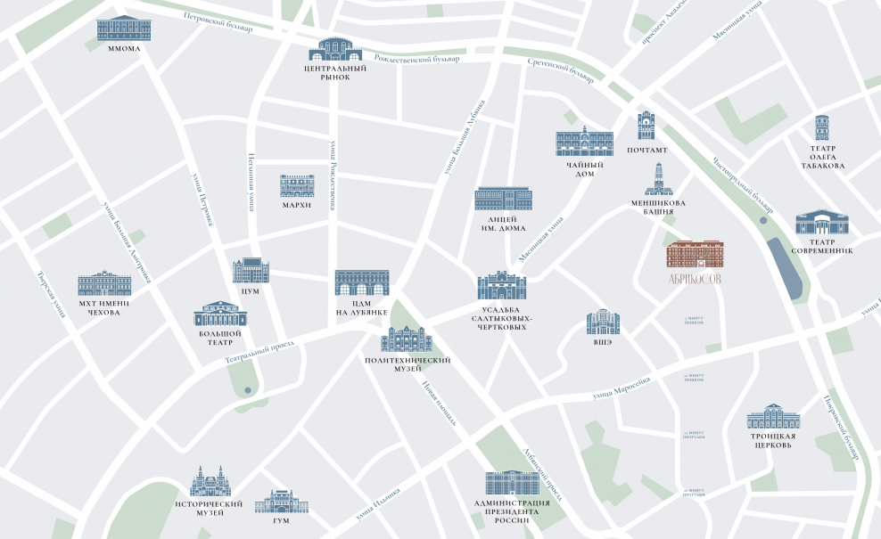 ЖК абрикосов Потаповский переулок