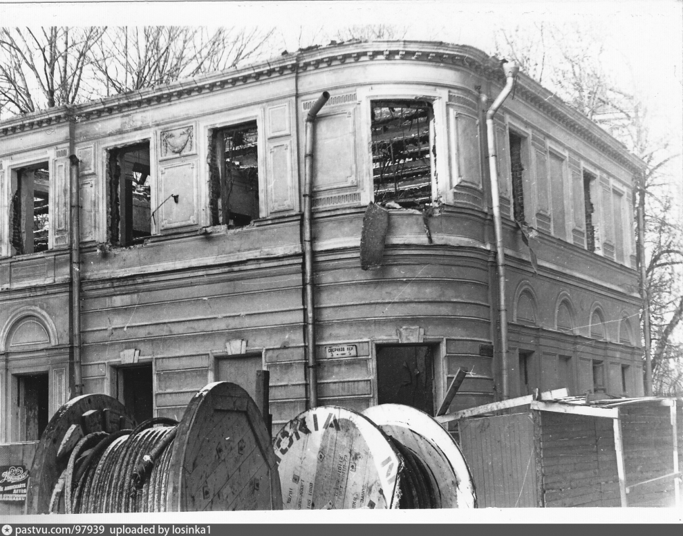 Флигель усадьбы Головиных Потаповский переулок