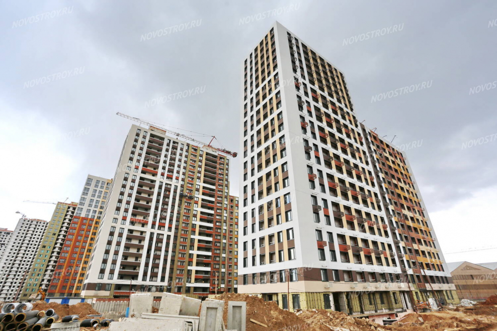 ЖК инновация Гранель ход строительства 1 корпус