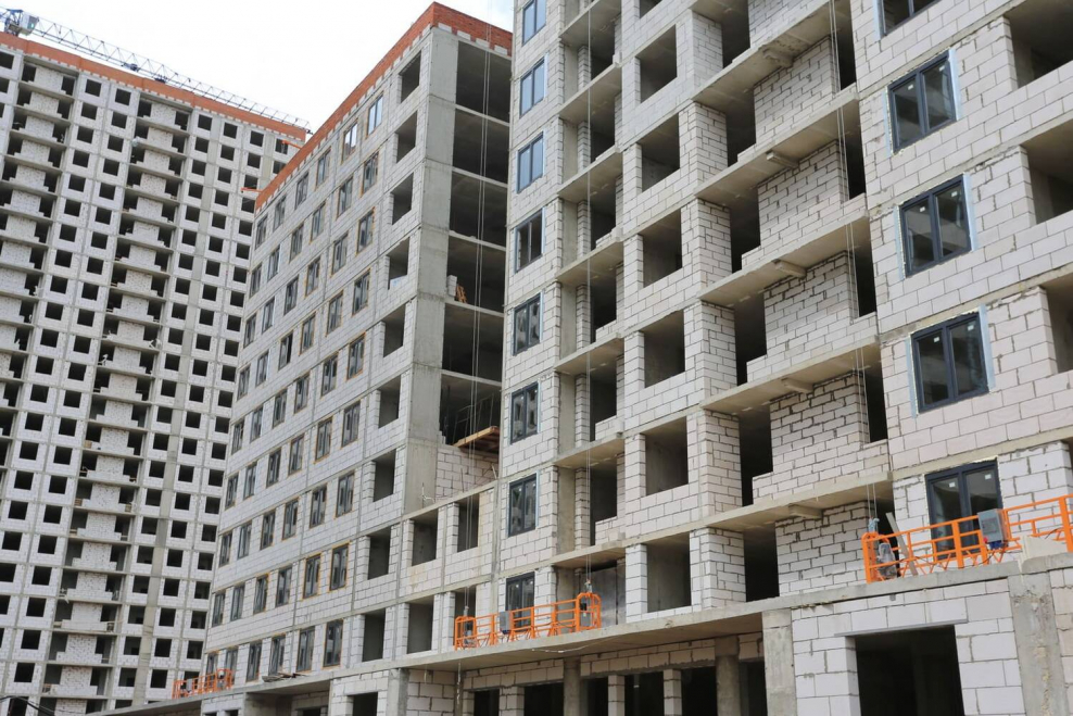 ЖК инновация ход строительства 3 корпуса