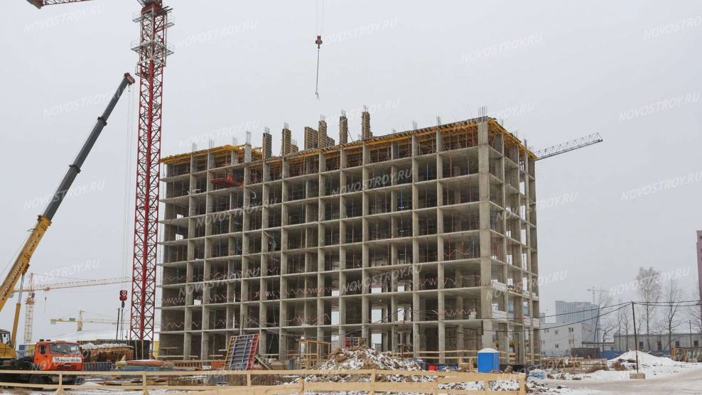 ЖК инновация Гранель ход строительства