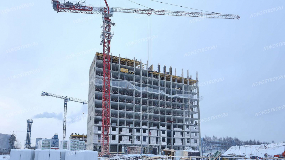 ЖК инновация Гранель ход строительства