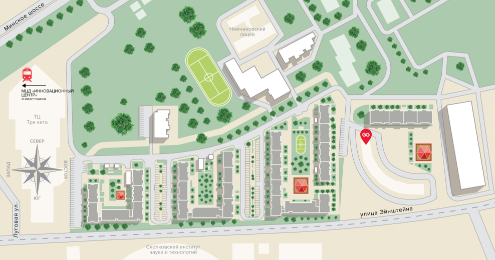 ЖК инновация Гранель ход строительства