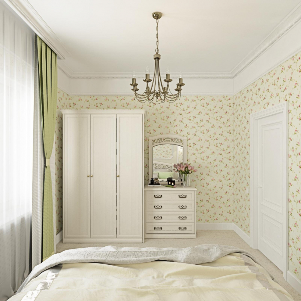 Маленькая гостиная в стиле Прованс