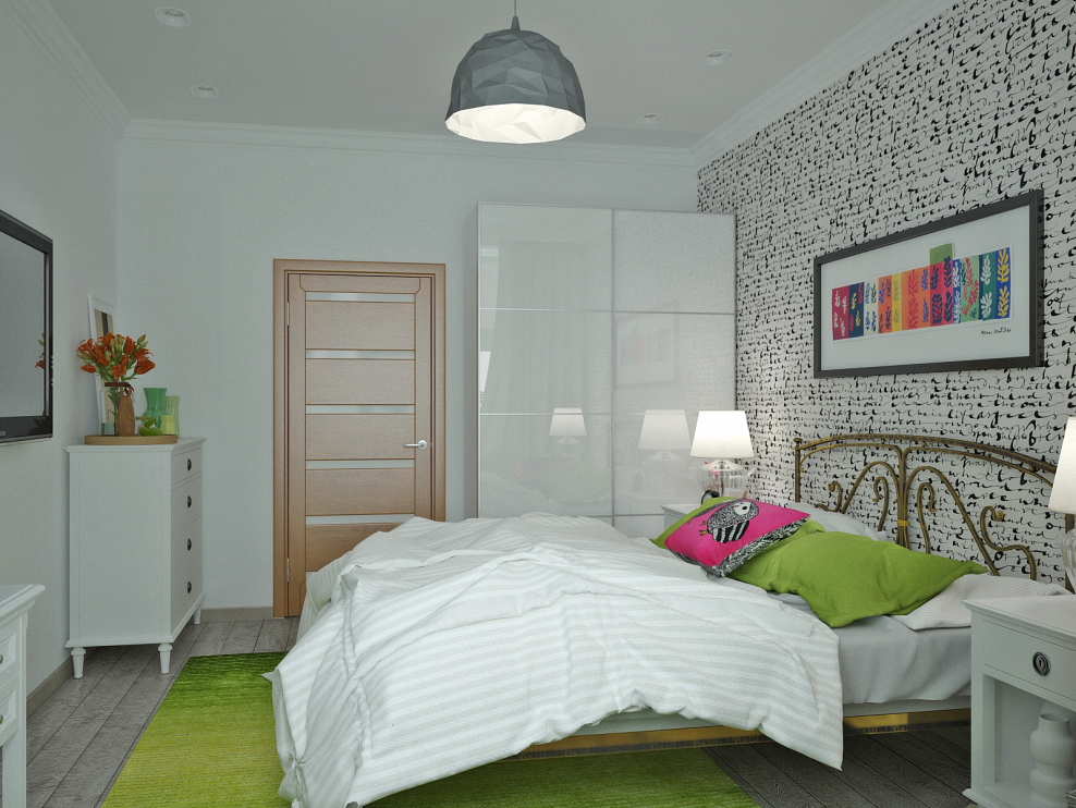 Вдолевке спальня