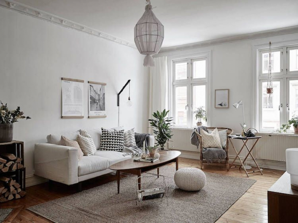 Скандинавский стиль в интерьере