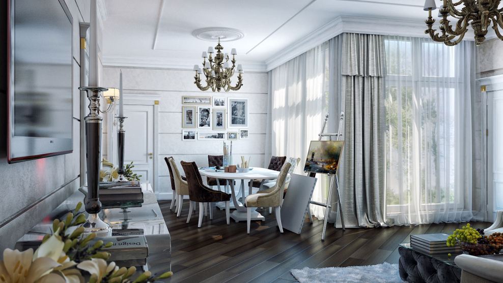 Дизайн интерьера премиум класса