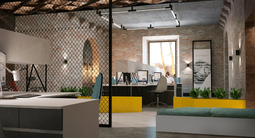 Ландшафт в стиле Хай тек