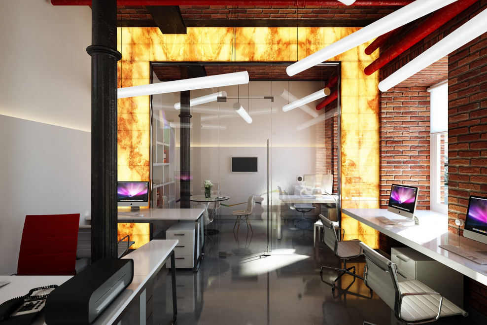 Обеденная зона в кабинет начальника