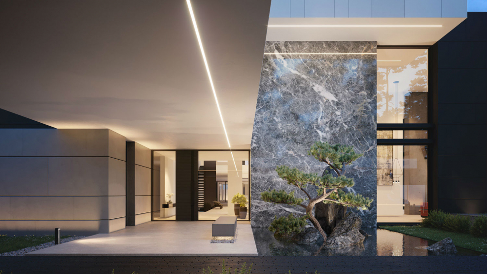 Интерьер офиса графит