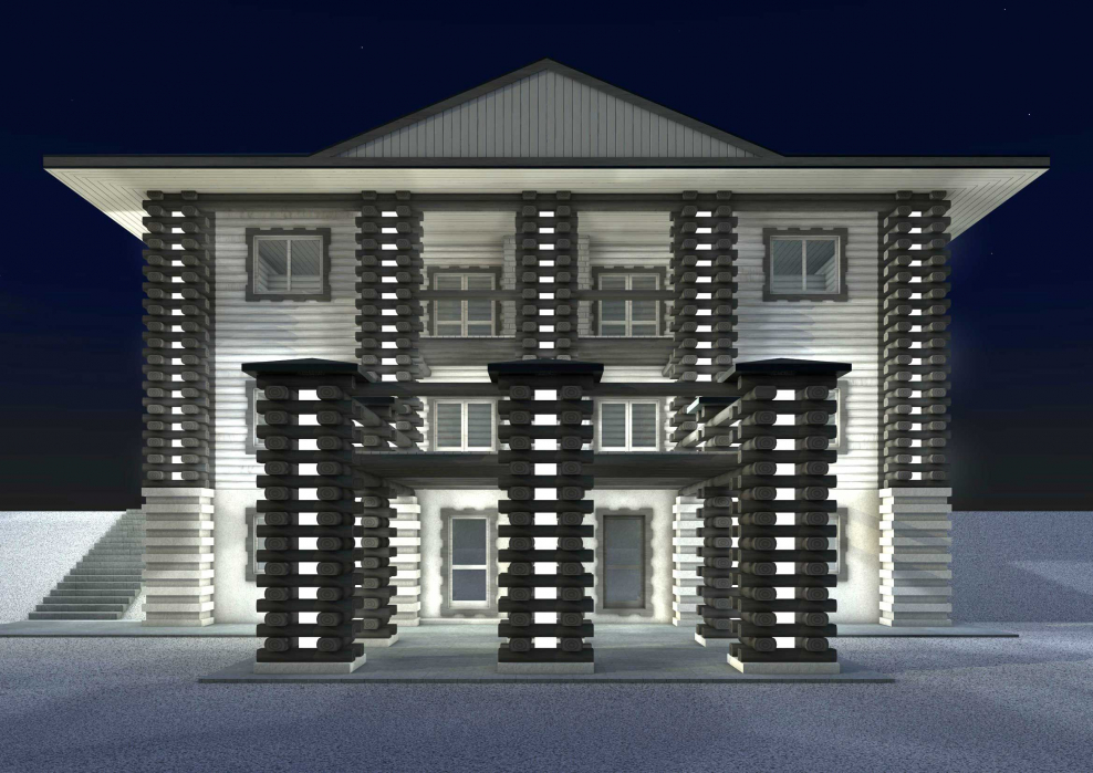 Неоклассицизм в интерьере кафе