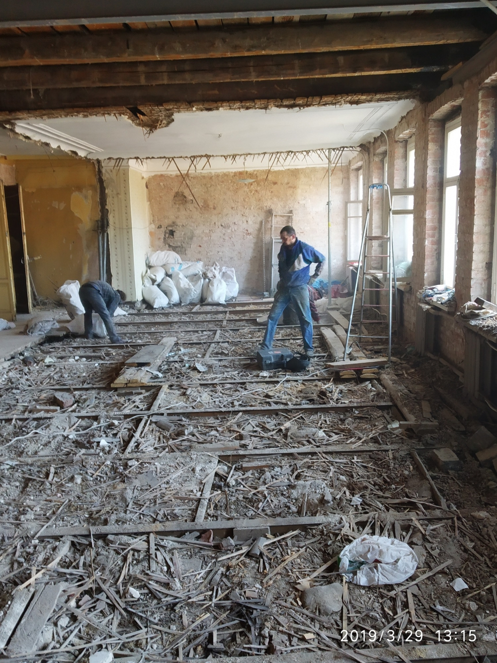 Деревянные перекрытия в Старом фонде