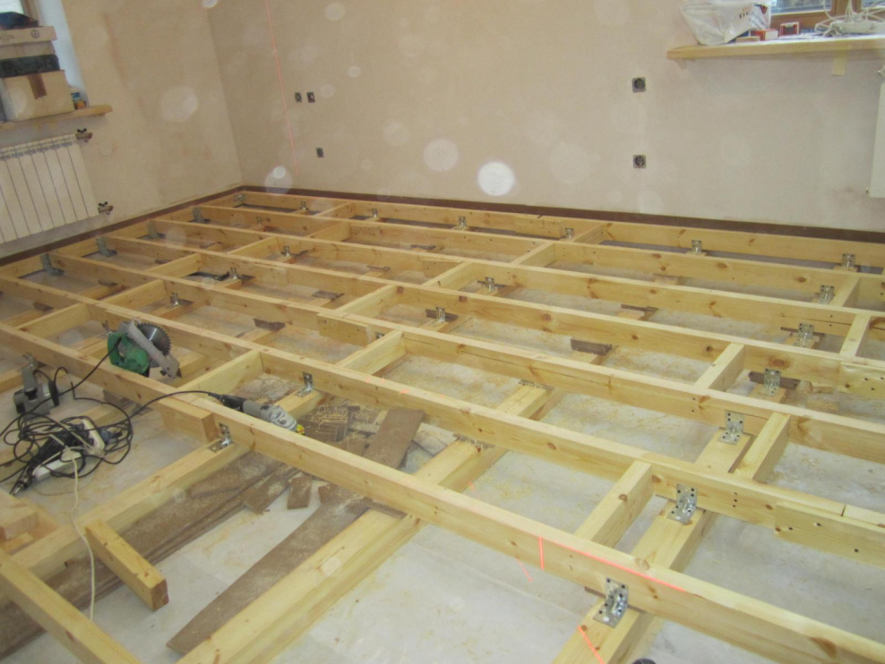 Замена пола в доме