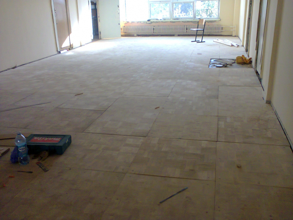 Перетяжка полов