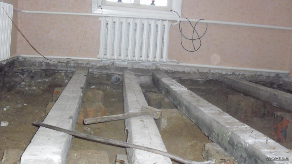 Укрепление полов в частном доме