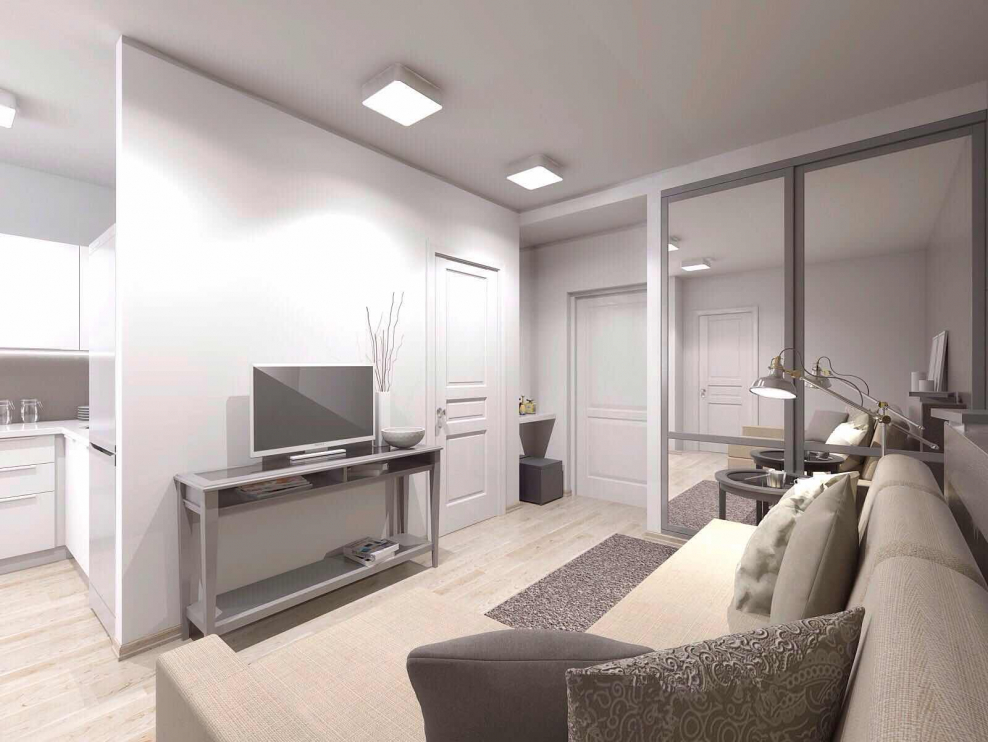 Дизайнерские проекты двухкомнатных хрущевок