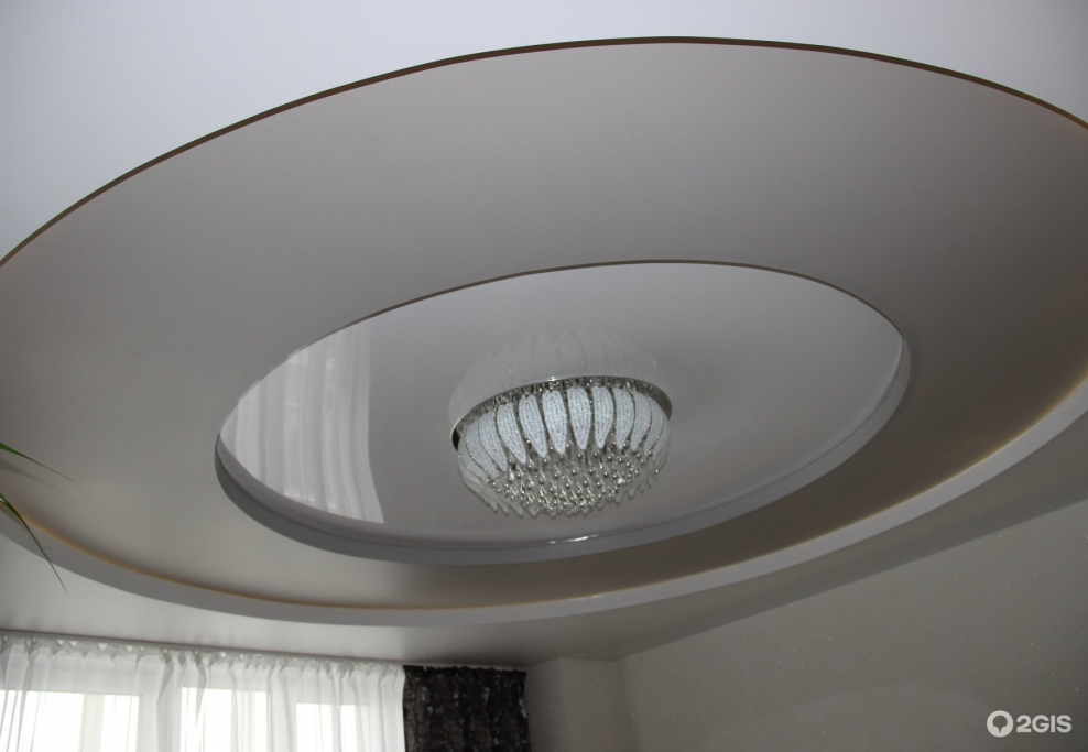 Круглый подвесной потолок