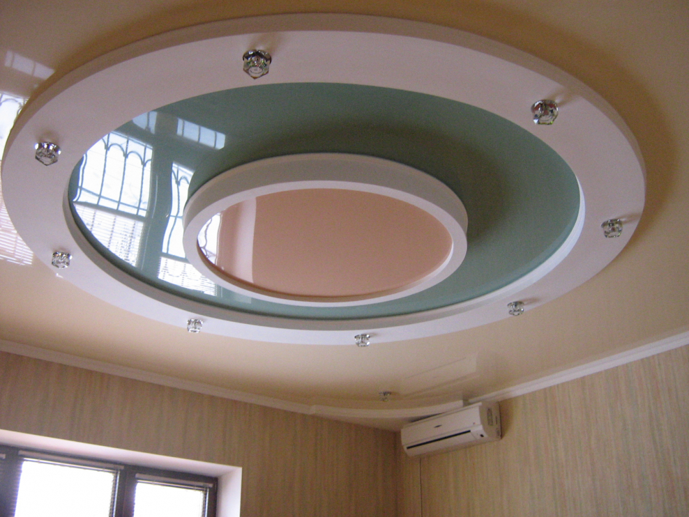 Разноуровневые потолки из гипсокартона