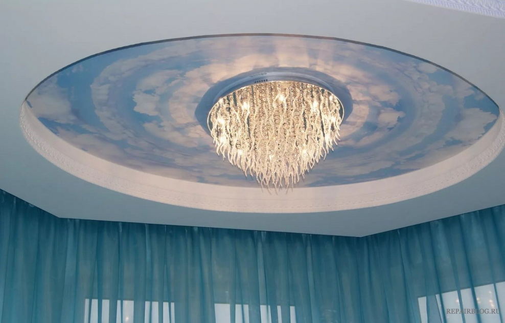Люстры для натяжных потолков