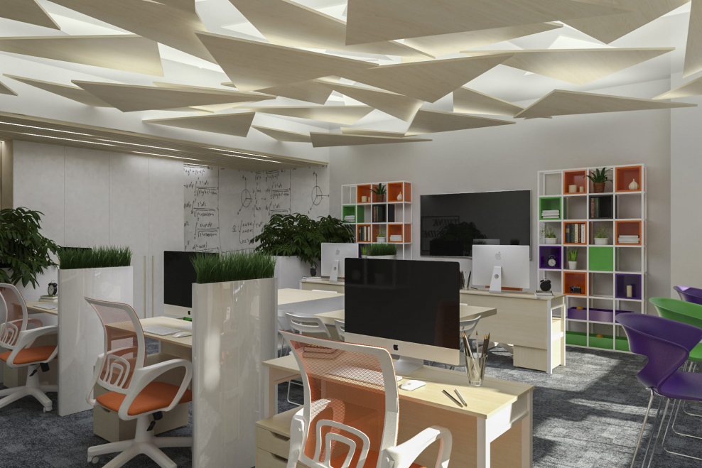 Интерьер небольшого офиса