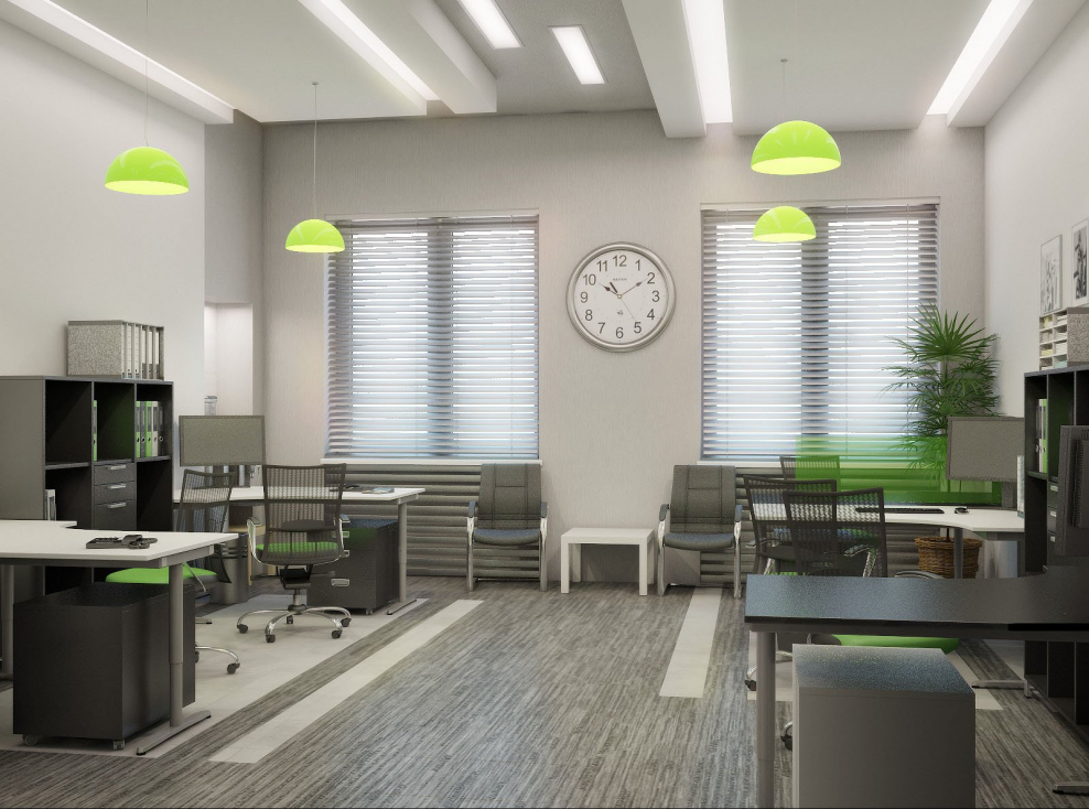 Интерьер офисного здания