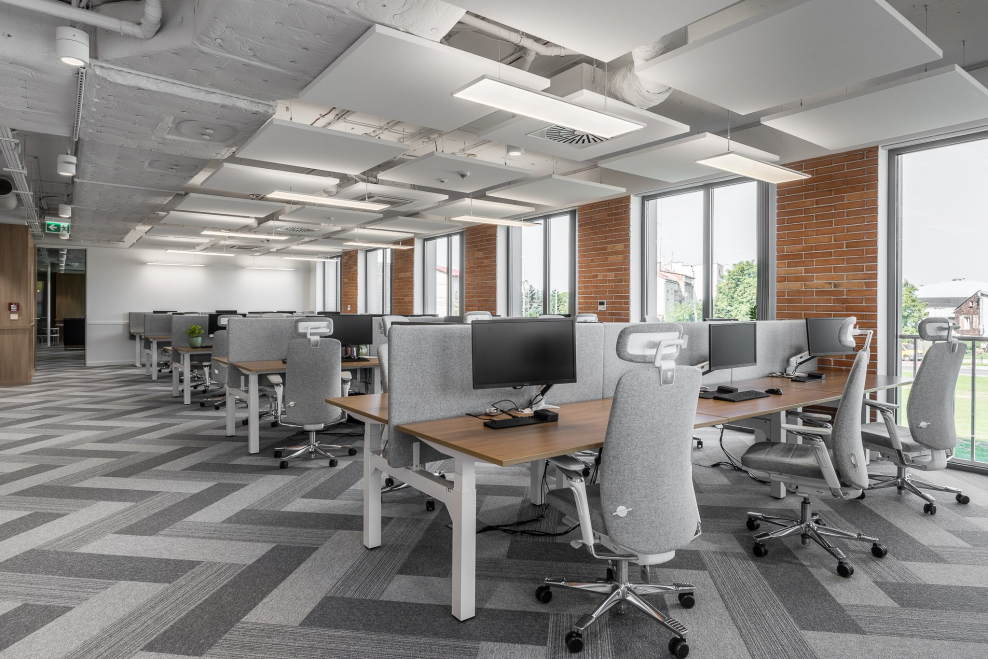 Кабинет руководителя в скандинавском стиле