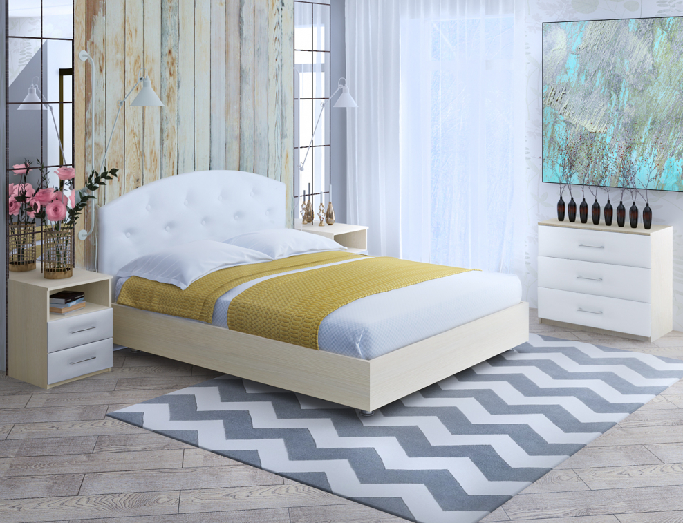 Кровать Promtex Orient Шарли Мэйс бежевая