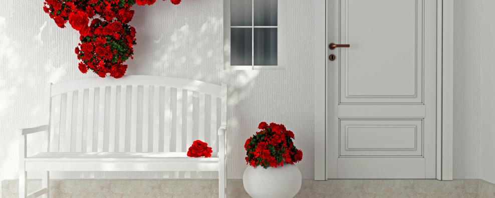 Бирюзовые цветы