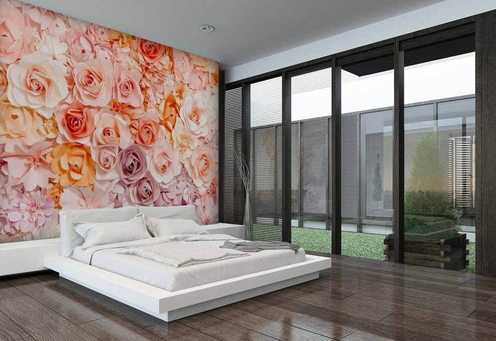 Барельеф в спальне