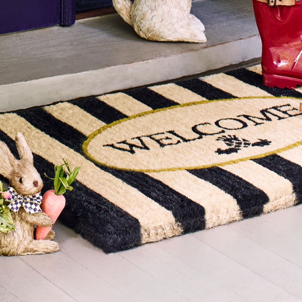 Придверный коврик в интерьере