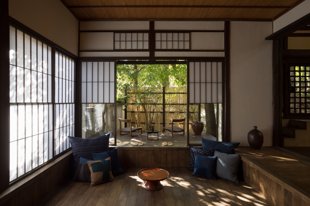 Японский интерьер ниши