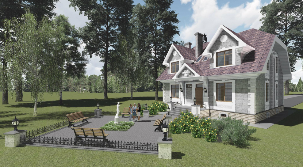 Жилые здания усадебного типа