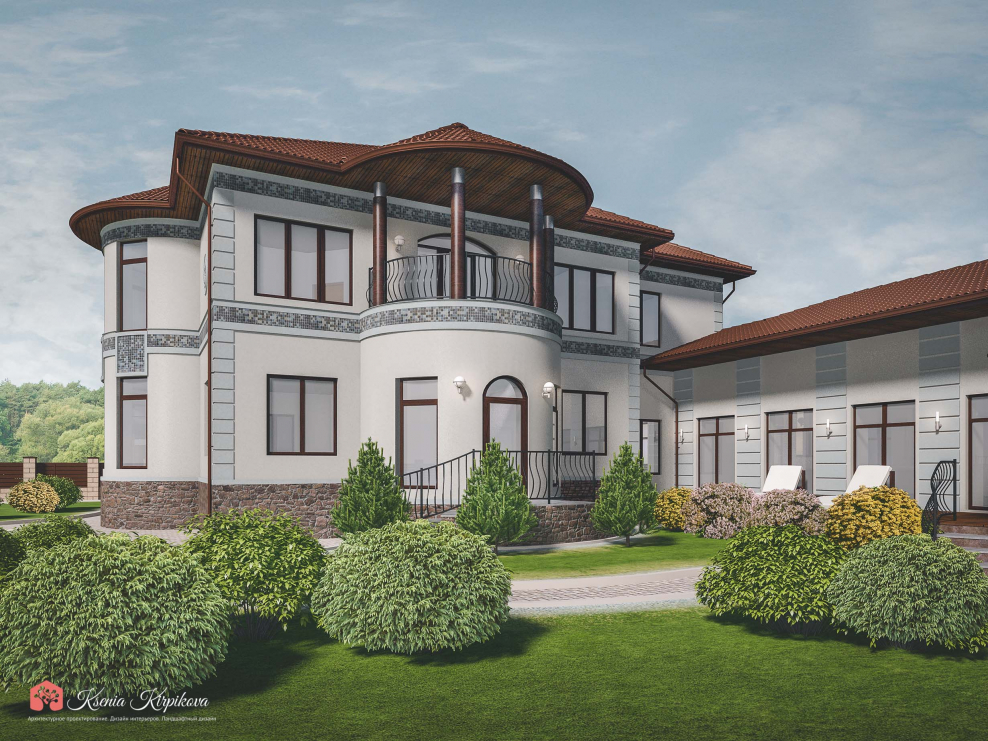 Дом усадебного типа