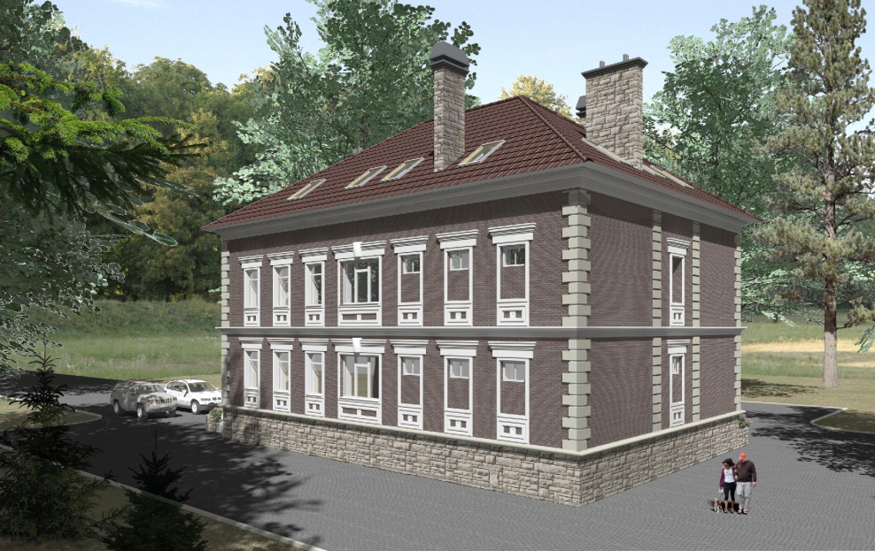 Проекты домов усадебного типа