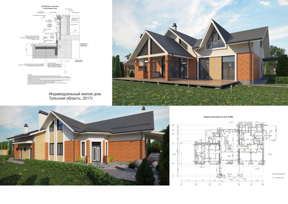Индивидуальные жилые дома усадебного типа