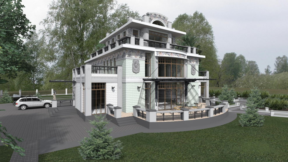 Жилые здания усадебного типа