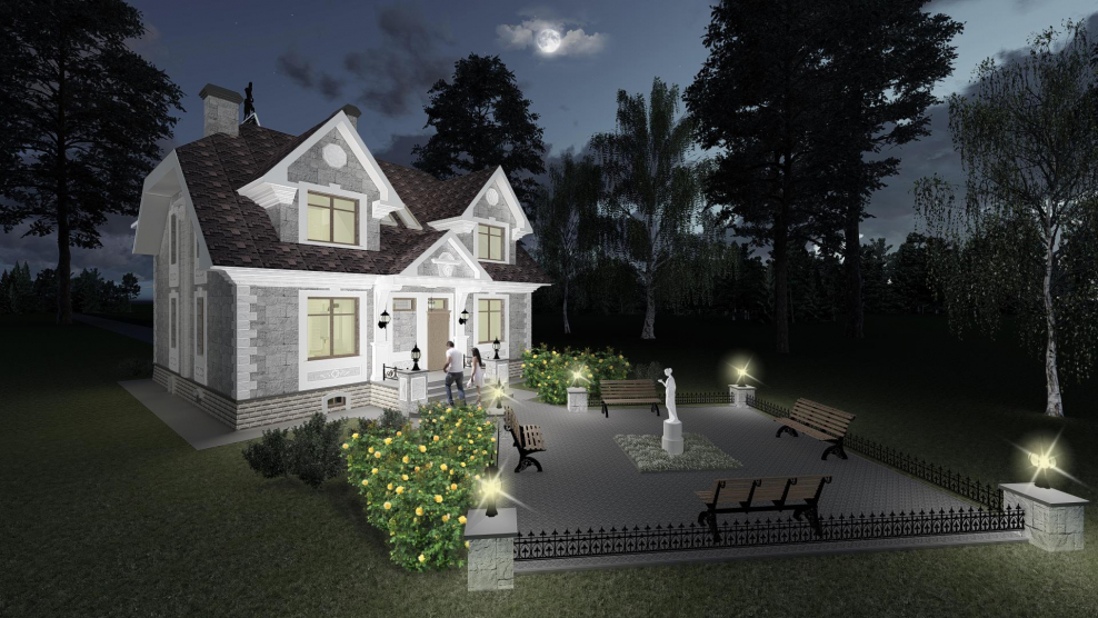 Проекты домов усадебного типа