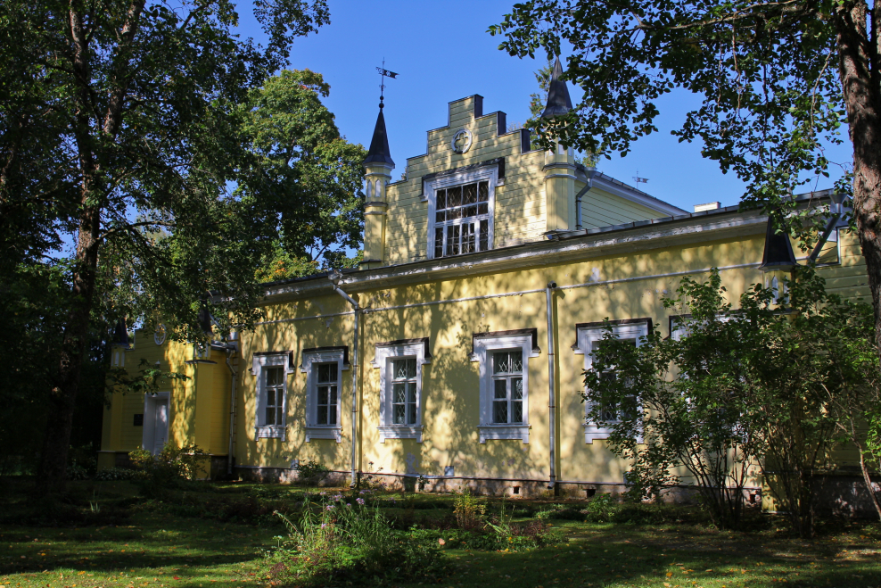 Фасад усадьба Дворянская усадьба