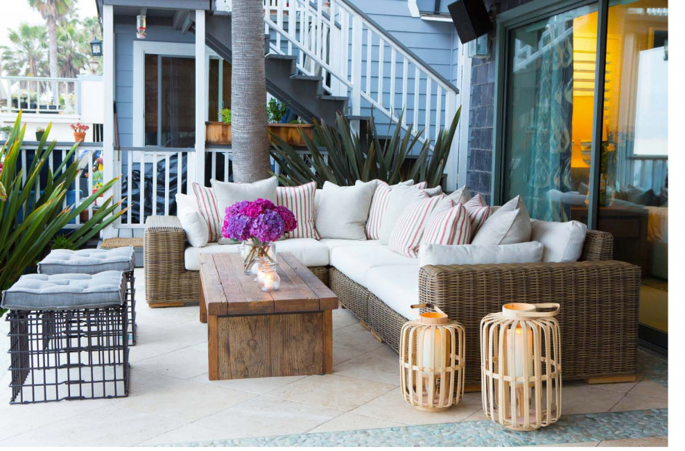 Полосатая вагонка в интерьере