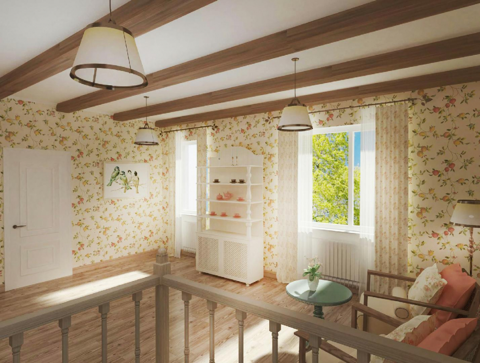 Прованс в общественном интерьере