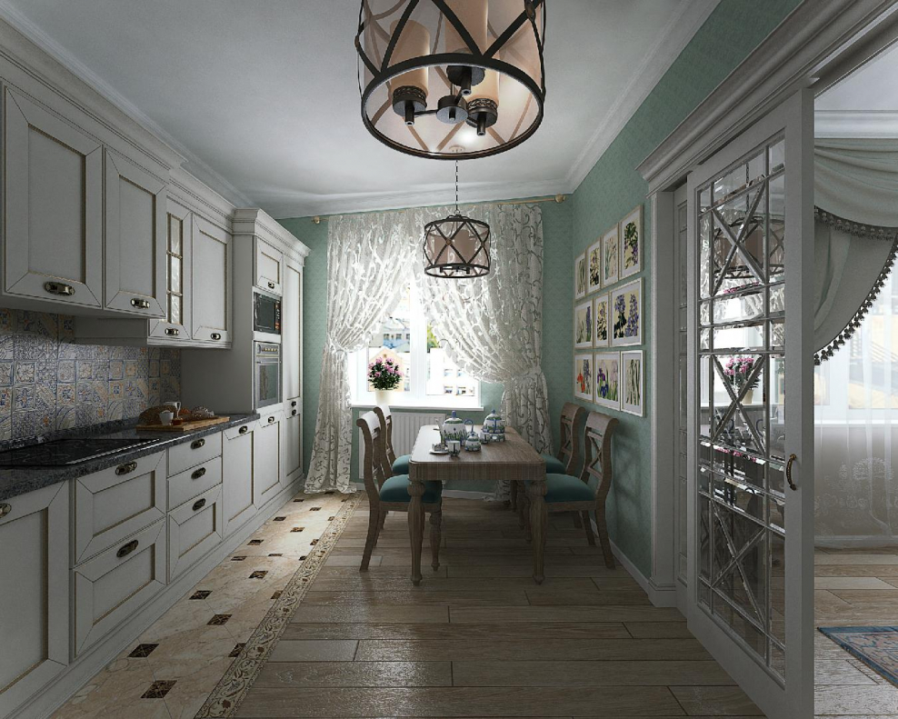 Гостиная в стиле Прованс