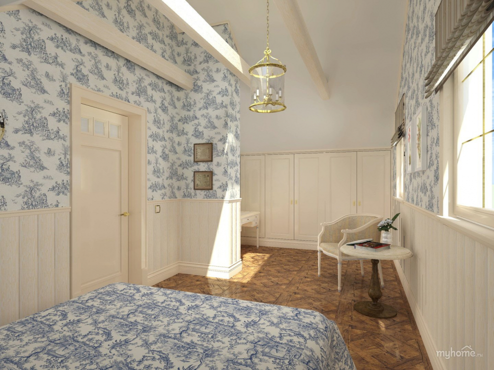 Квартира студия 25 кв м в стиле Прованс