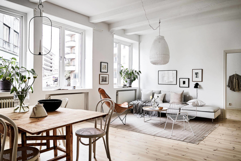 Стильный Скандинавский интерьер