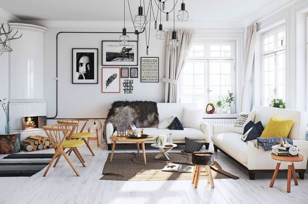 Этнический стиль в скандинавском интерьере