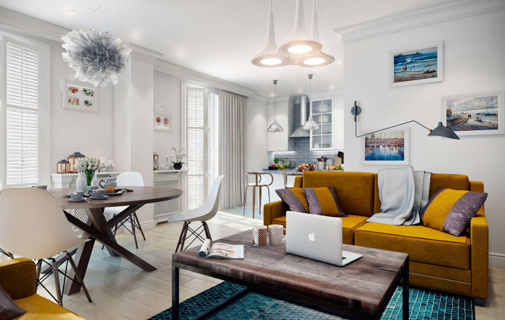 Сканди стиль в интерьере