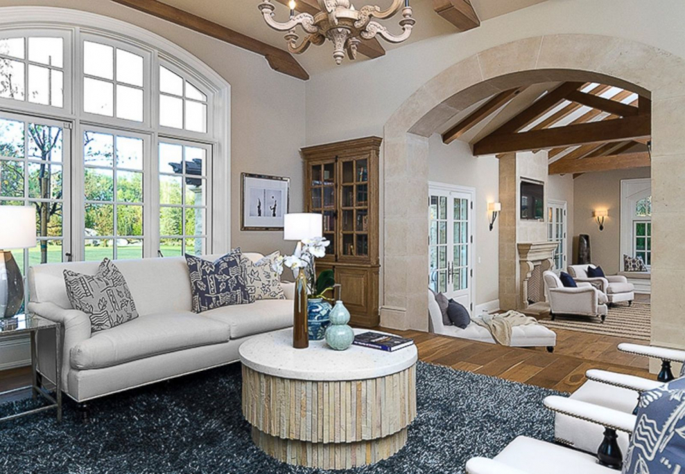 Дом Ким Кардашян и Канье Уэста внутри