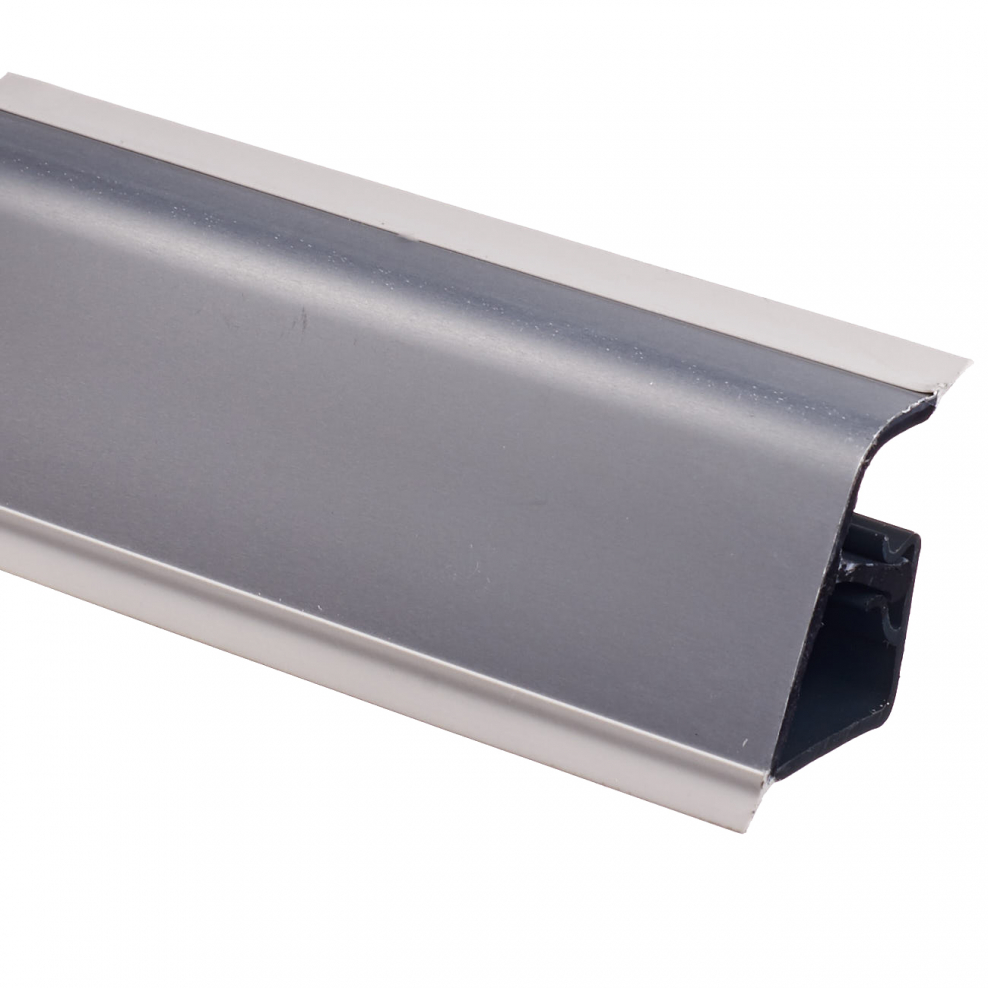 Плинтус wap118 алюминий 248, 98170, 4,2м Rehau