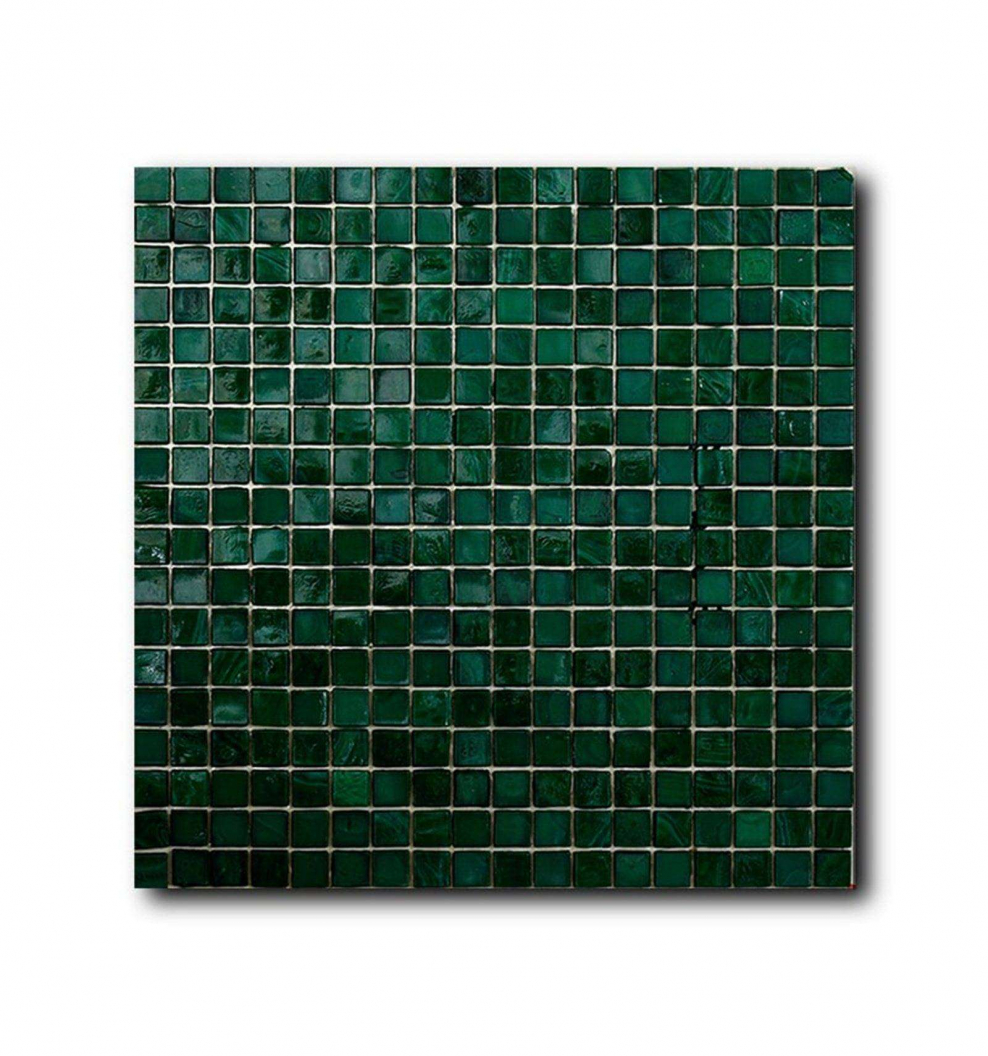 Мозаика стеклянная 29,5х29,5х0,4 Genovia черная