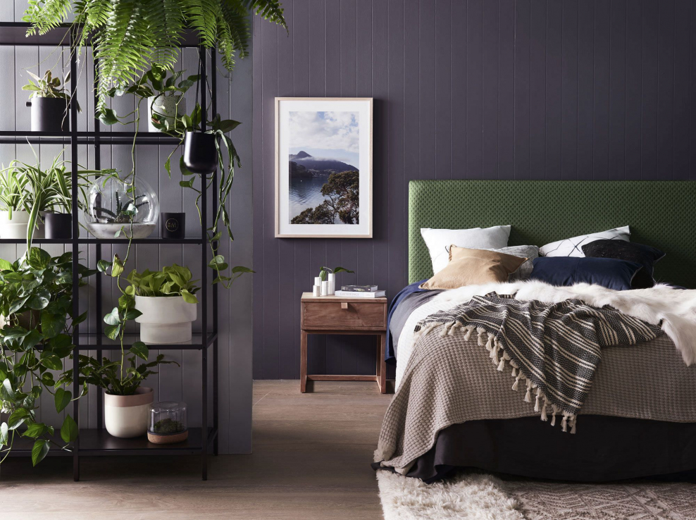 Зеленый цвет в интерьере